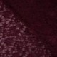 Tissu Dentelle Lie de Vin
