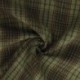 Tissu Jacquard Ecossais Vert marron