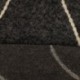 Tissu Nuza Brodé Poils Longs Ardoise 
