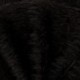 Tissu Fausse Fourrure Poils Longs Noir 