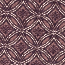 Tissu Dentelle Chenillée Violet 