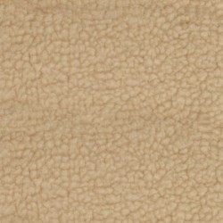 Tissu Suédine Envers Mouton Ecru 