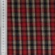Tissu Jacquard Ecossais Rouge et bleu 