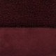 Tissu Suédine Envers Mouton Bordeaux 