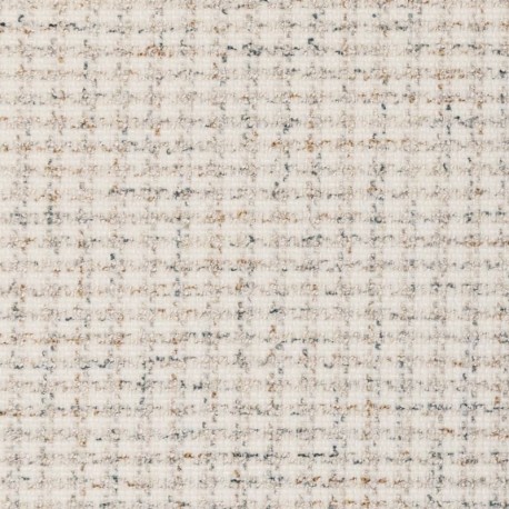 Tissu Coco Aspect Bouclette Naturel