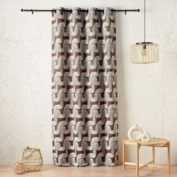 Tissu Jacquard Amaya Café 