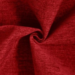 Tissu Aspect Velours Sensuale Rouge 