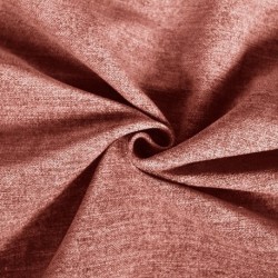 Tissu Aspect Velours Sensuale Bois de Rose