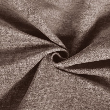 Tissu Aspect Velours Sensuale Taupe 