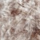 Tissu Coyote Fausse Fourrure Beige