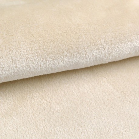 Tissu Arktiq Thermique Double Polaire Ecru 