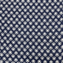 Tissu Taj Mahal Imprimé Esprit Blockprint Indigo