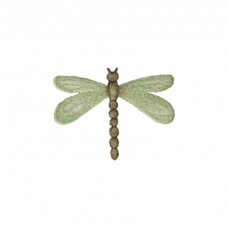 B ecusson libellule et papillon
