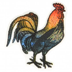 Ecussons animaux - Coq