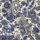 Tissu Bagheera Bachette Lico Imprime Bleu