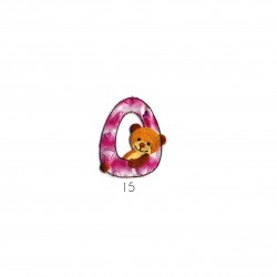 Alphabet enfant rose