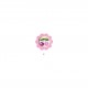 Motif bordure feutrine - Cerises rose