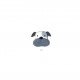 Tete animal simili cuir - Chien