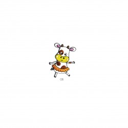 Animaux dansant - Vache
