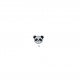 Pm motifs effet crochet - Panda