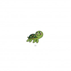 Animaux multicolores - Tortue