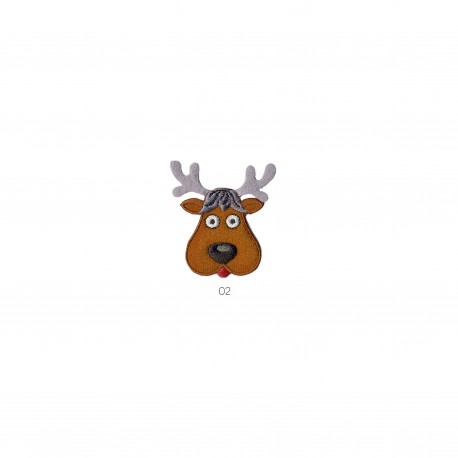 Tetes danimaux rigolos - Cerf