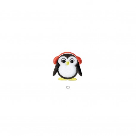 Pingouin en hiver - Avec casque