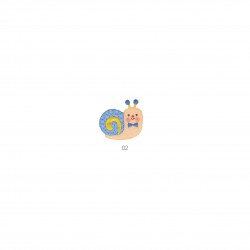 Escargot - Bleu