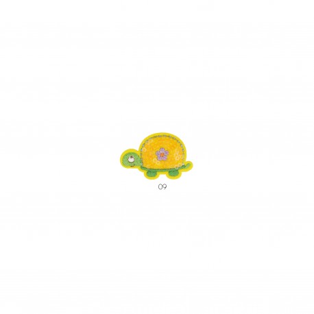 Motifs paillettes enfants - Tortue