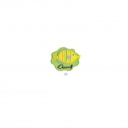 Animaux de la mer 5x4,5 - Poisson diving