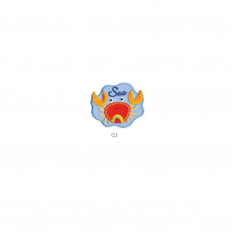 Animaux de la mer 5x4,5 - Crabe sea