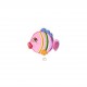 Animaux couleurs - Poisson 4x3,5