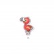 Animaux en foret - Flamant rose4x2