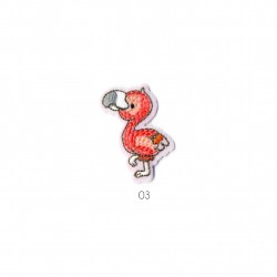 Animaux en foret - Flamant rose4x2