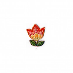 Fleurs et animaux - Coquelicot3,5x2