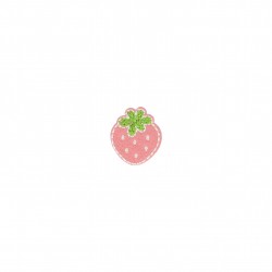 Ecussons cest lété - Fraise