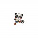 Ecussons lets go - Panda foot