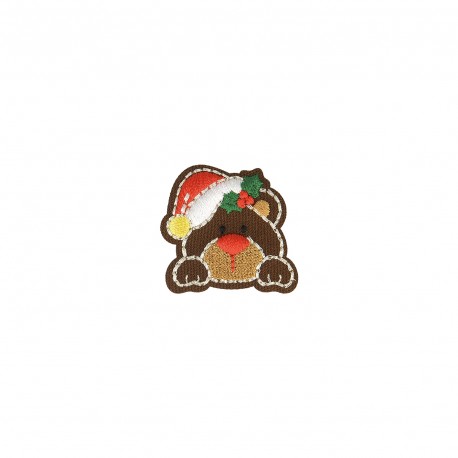 Ecusson animaux noel - Ours