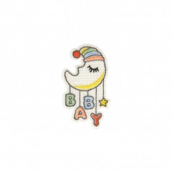 Ecusson bebe - Lune baby